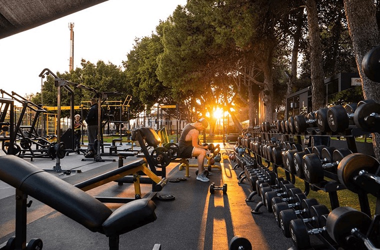 Real Padel Club gym, Marbella