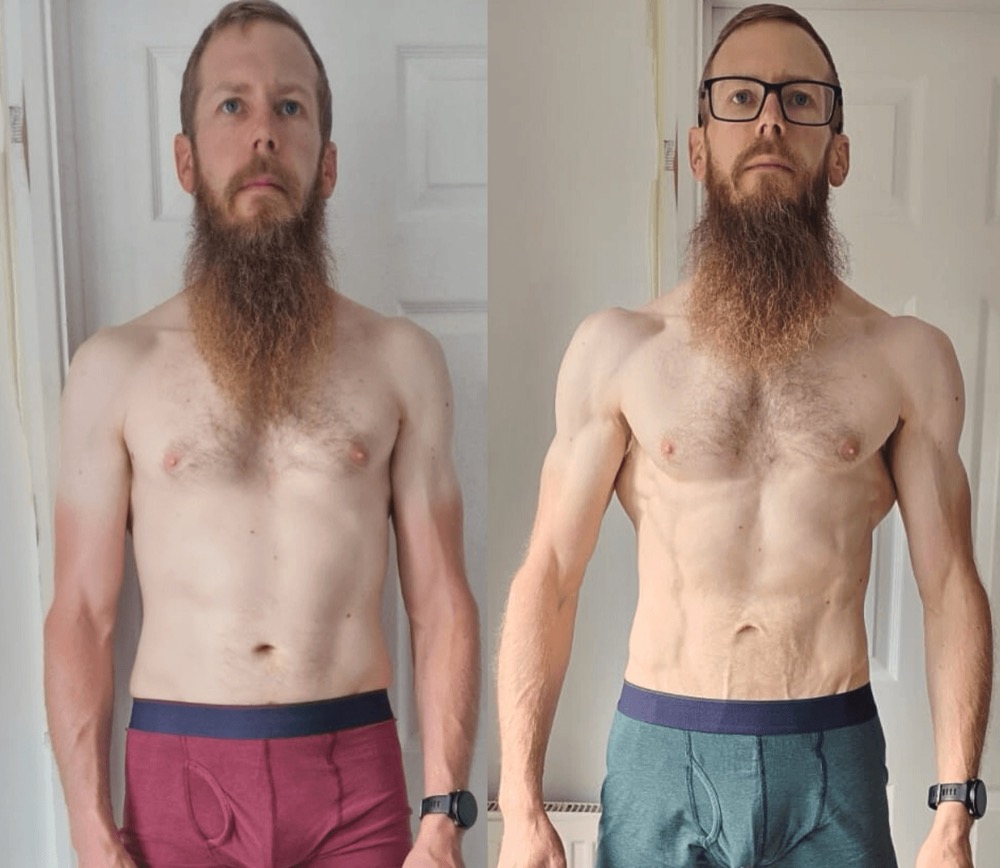 Jason, before and after